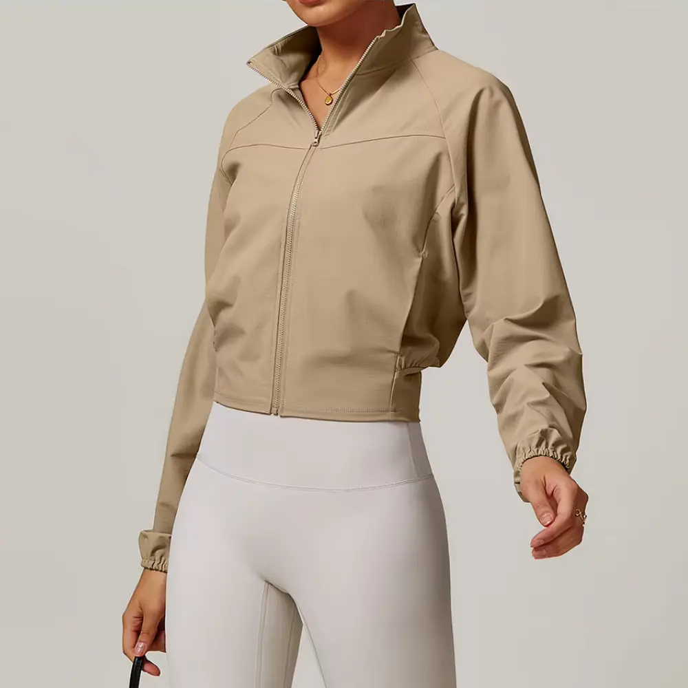 Veste Coupe Vent Paige Quick Dry Pour Entraînement Extérieur Respirante Et Légère