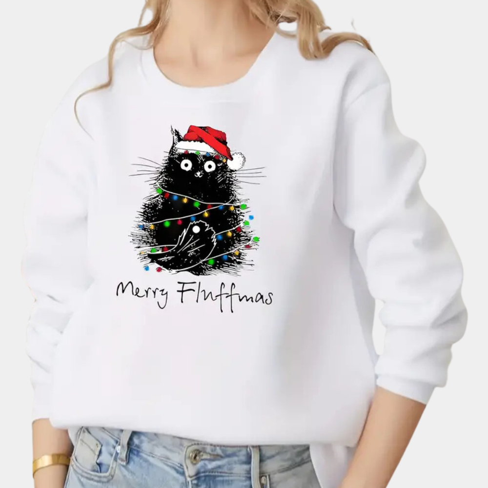 Weihnachtssweater für Damen von Fudus im verspielten Design