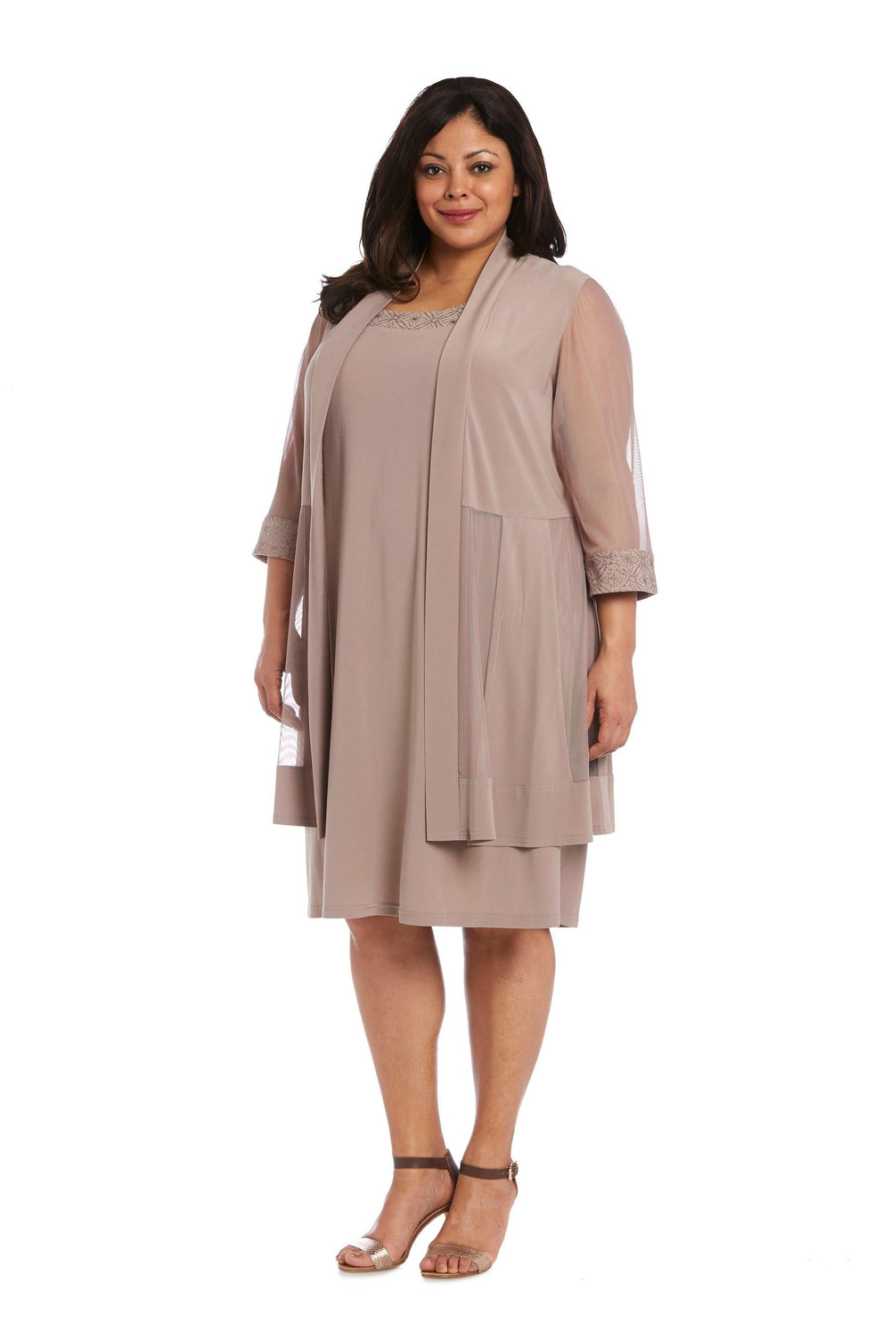 R&M Richards 8271 Short Mother Of The Bride Dress Sale - Amawinc