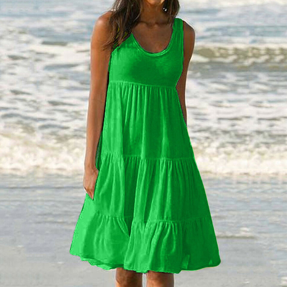 Honora: Ärmelloses Kleid für den Sommer