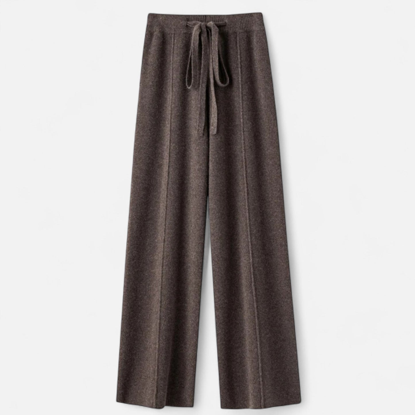 Isabel Pantalon Femme En Laine Classique À Jambe Large Confortable Pour Travail Et Quotidien
