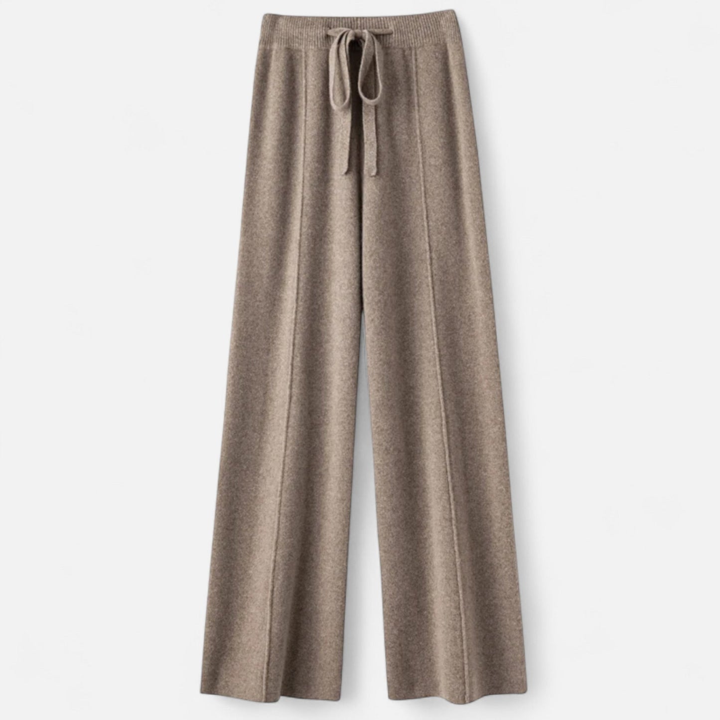 Isabel Pantalon Femme En Laine Classique À Jambe Large Confortable Pour Travail Et Quotidien