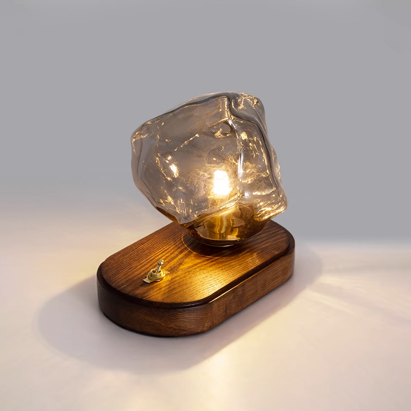 Glastischlampe von Eisstein