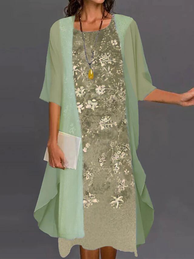 Robe Chiffon Élégante pour Soirée et Événement Robe de Nuit Féminine Chic Moderne