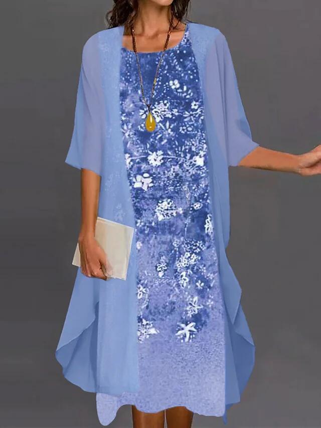 Robe Chiffon Élégante pour Soirée et Événement Robe de Nuit Féminine Chic Moderne
