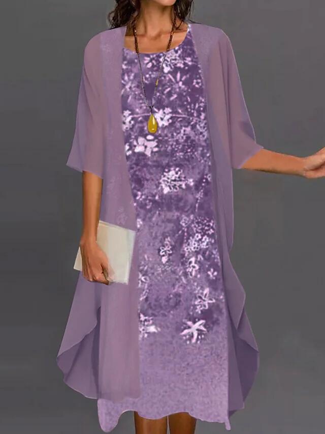 Robe Chiffon Élégante pour Soirée et Événement Robe de Nuit Féminine Chic Moderne