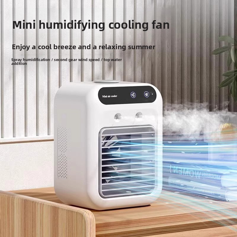 Tragbarer Mini-Luftkühler mit Touch-Bedienung – Detailansicht