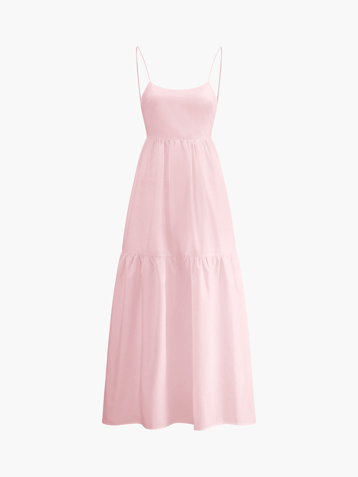 Robe Longue Sans Manches Dos Nu Maxi Léger Pour Été Vacances Amawinc Confortable