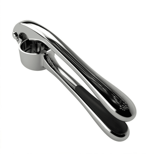 Stainless Steel Ergonomic Garlic Press - Amawinc