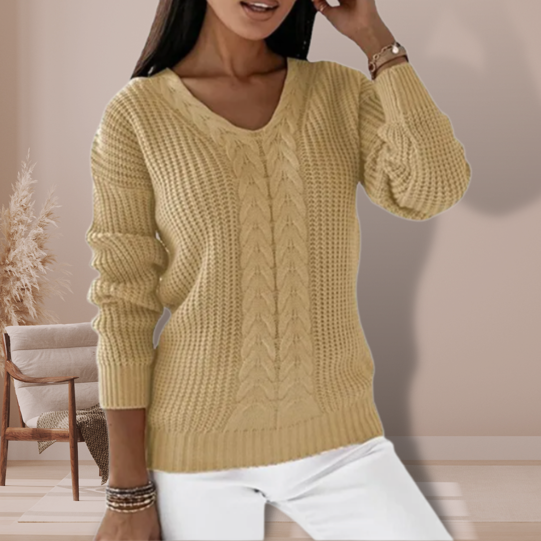 Trendiger Winterpullover Sabina