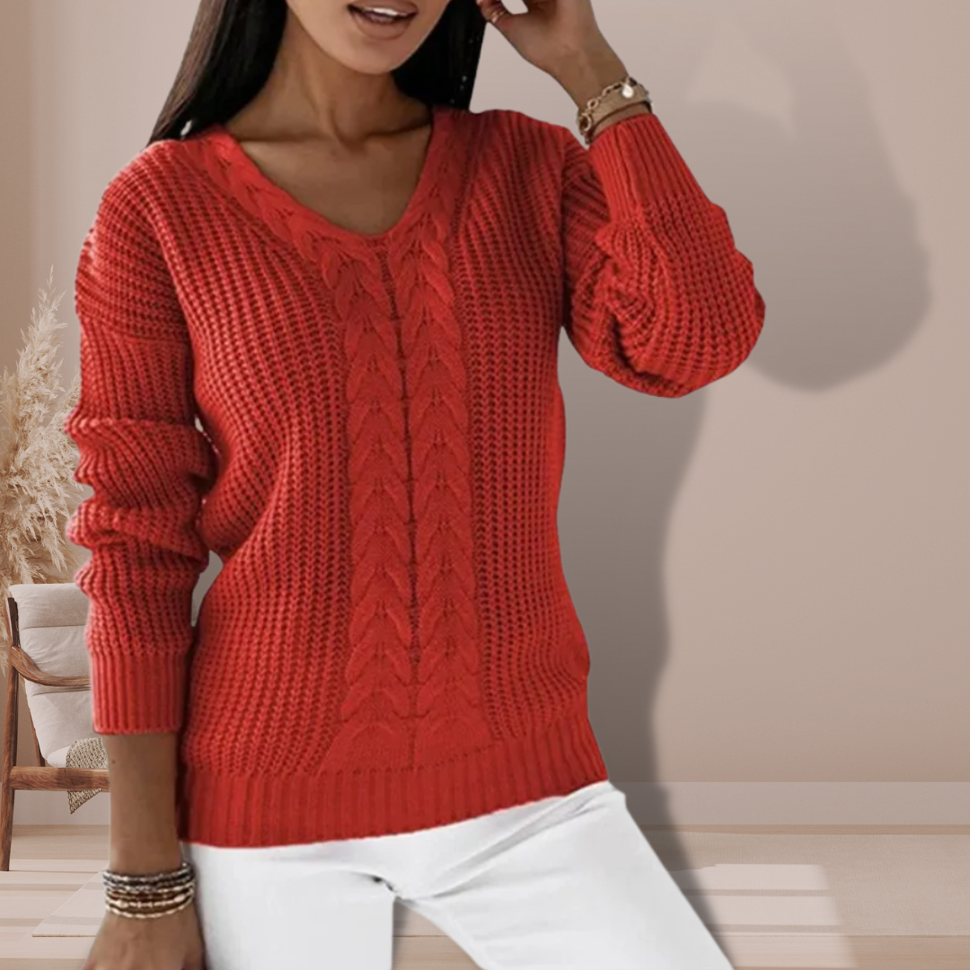 Trendiger Winterpullover Sabina