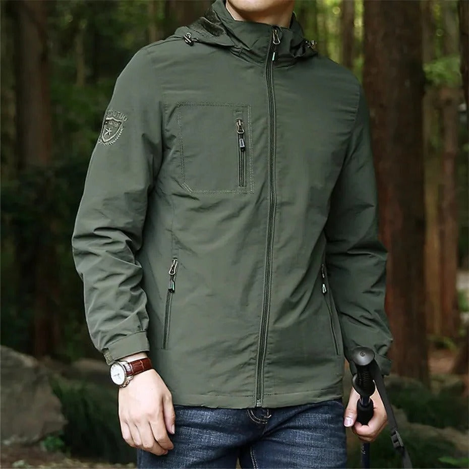 Veste Aventure Trailhead Imperméable Léger Confortable Pour Temps Pluvieux Randonnée En Plein Air