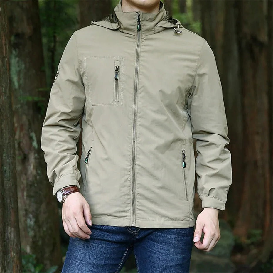 Veste Aventure Trailhead Imperméable Léger Confortable Pour Temps Pluvieux Randonnée En Plein Air
