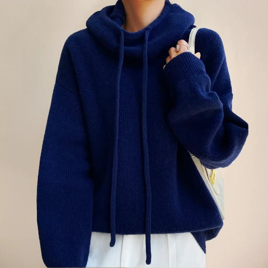 Pull Col Roulé Pour Femme Doux Et Confortable Chaud Pour Tous Les Jours Style Classique