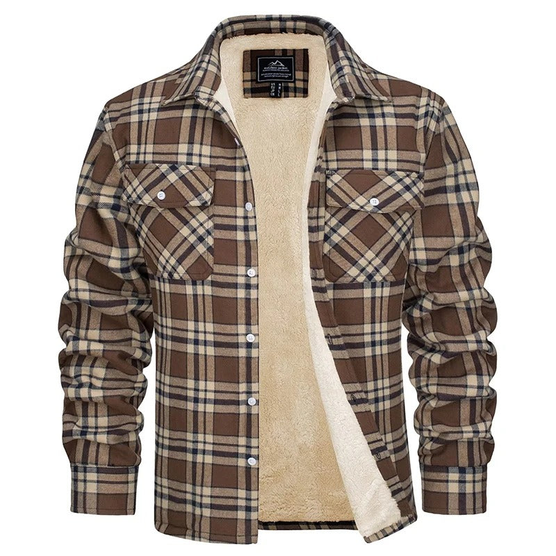 Herrenjacke Leon im Karomuster