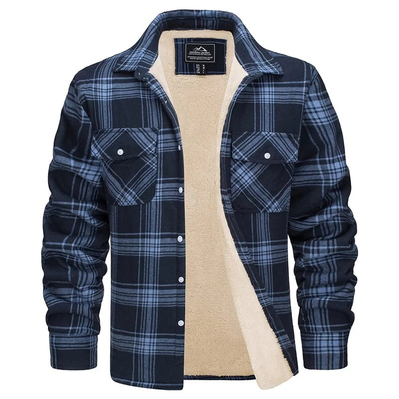 Herrenjacke Leon im Karomuster