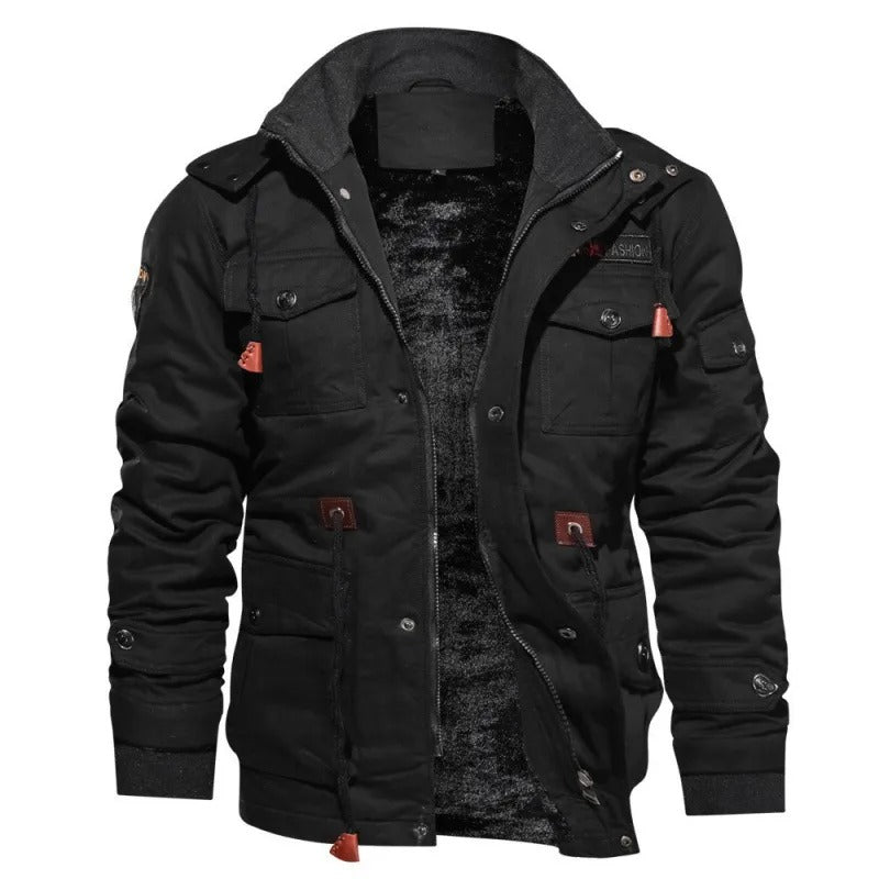 Alberts taktische Winterjacke mit Kapuze: ideal für alle Einsätze