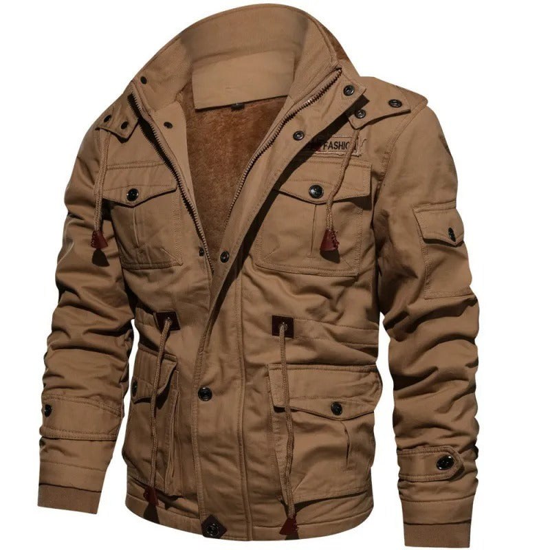Alberts taktische Winterjacke mit Kapuze: ideal für alle Einsätze
