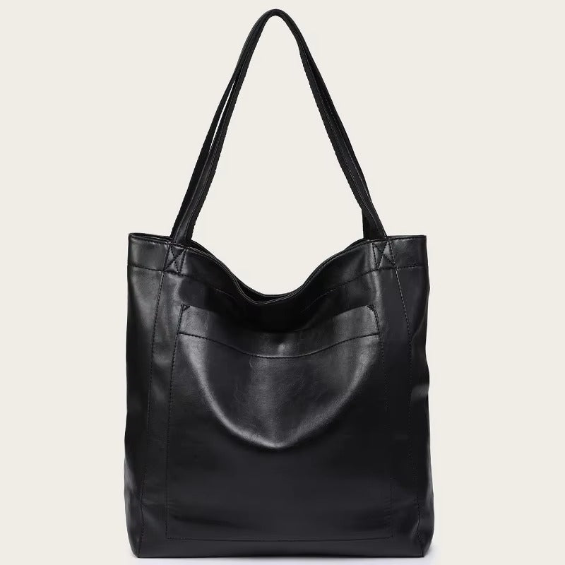 Amawinc Sac Tote Rétro En Faux Cuir Avec Grande Capacité Bandoulière Pour Usage Quotidien Polyvalent