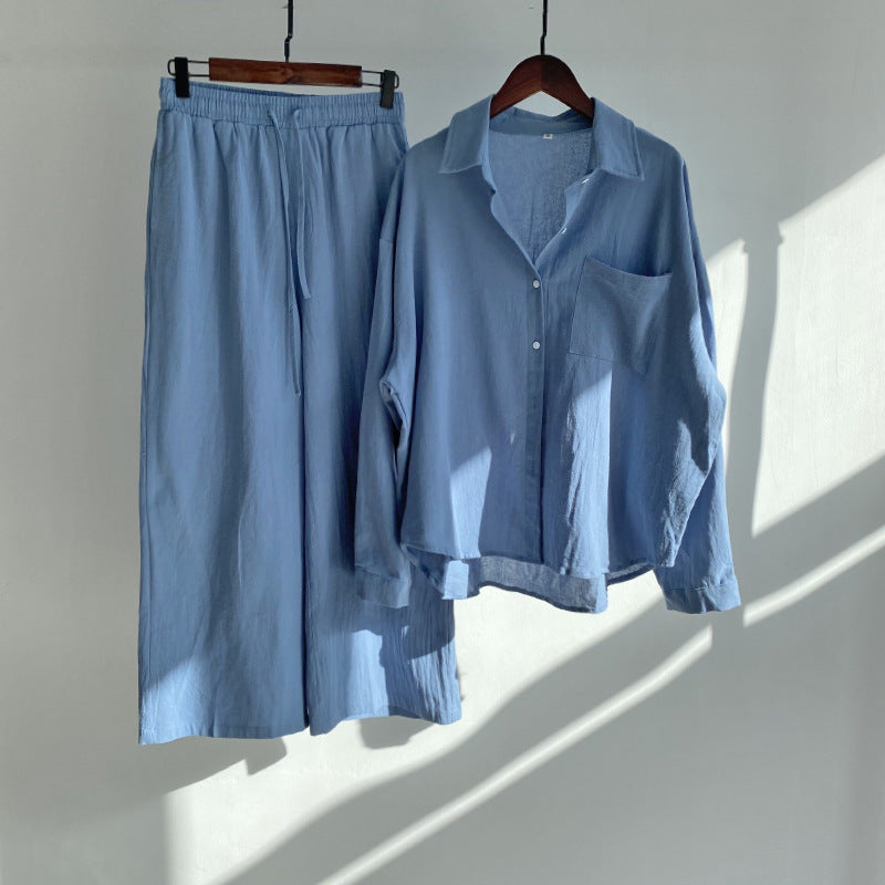 Zarina Damen-Outfit: Lockerer Schnitt, fließendes Material