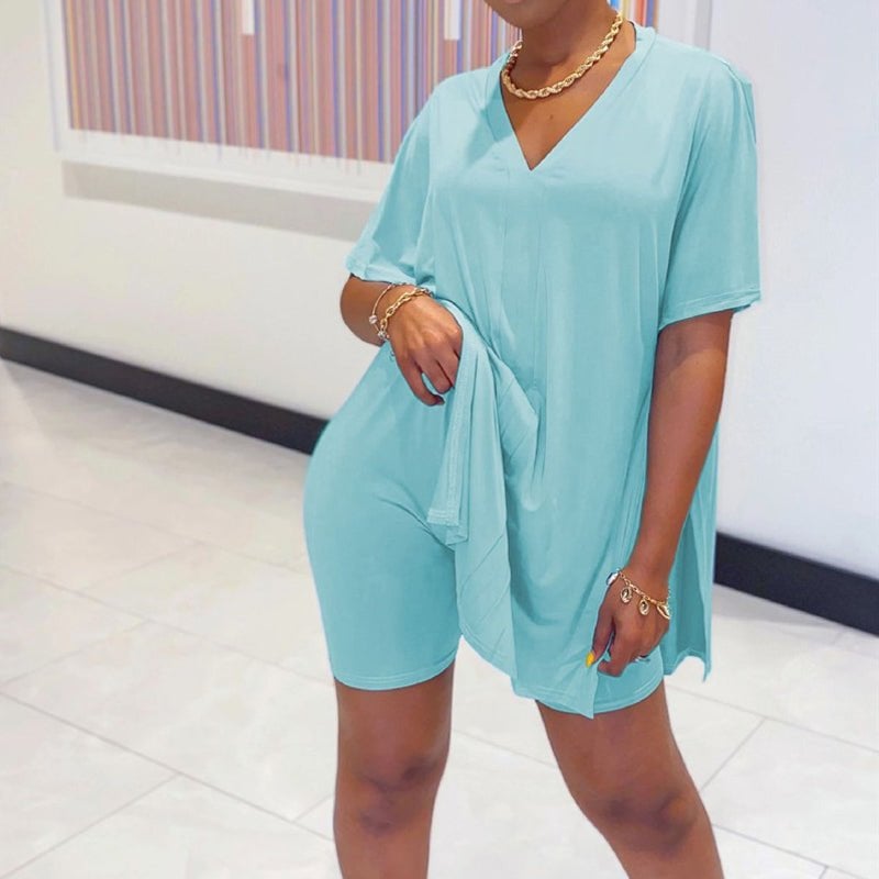 Damen-Set Samantha: luftig & mit V-Ausschnitt