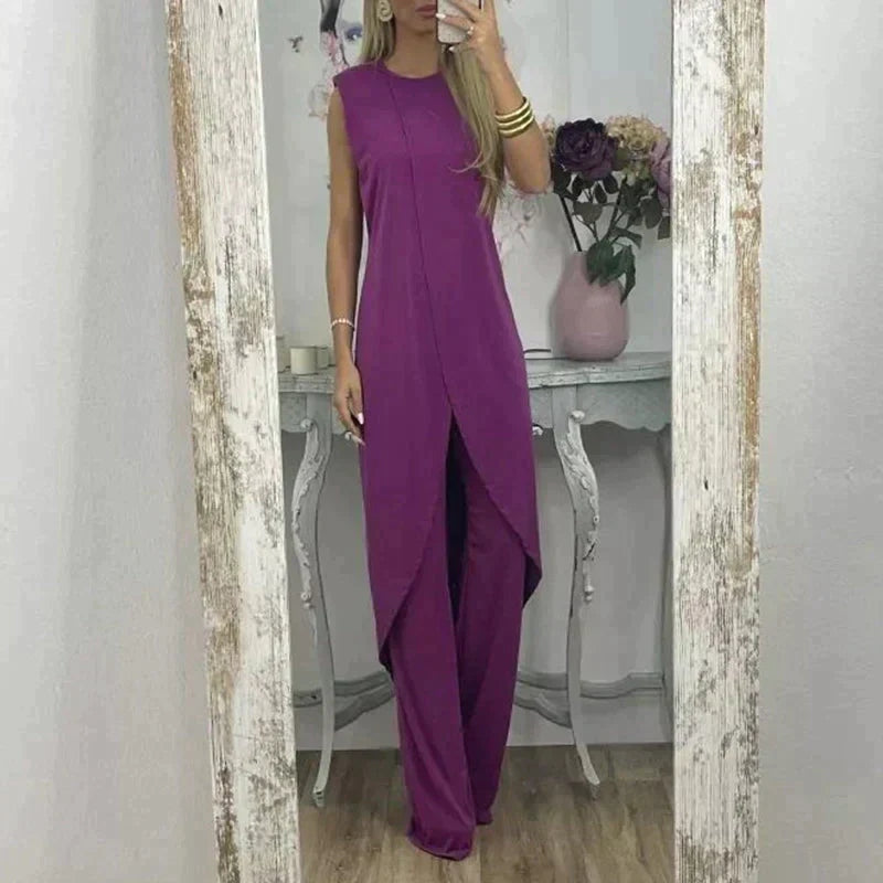 Damen-Set Nola: Zweiteilig mit modischem Schlitz