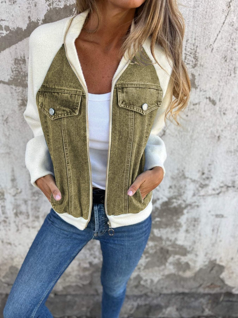 Damen Jeansjacke Romina im modernen Stil