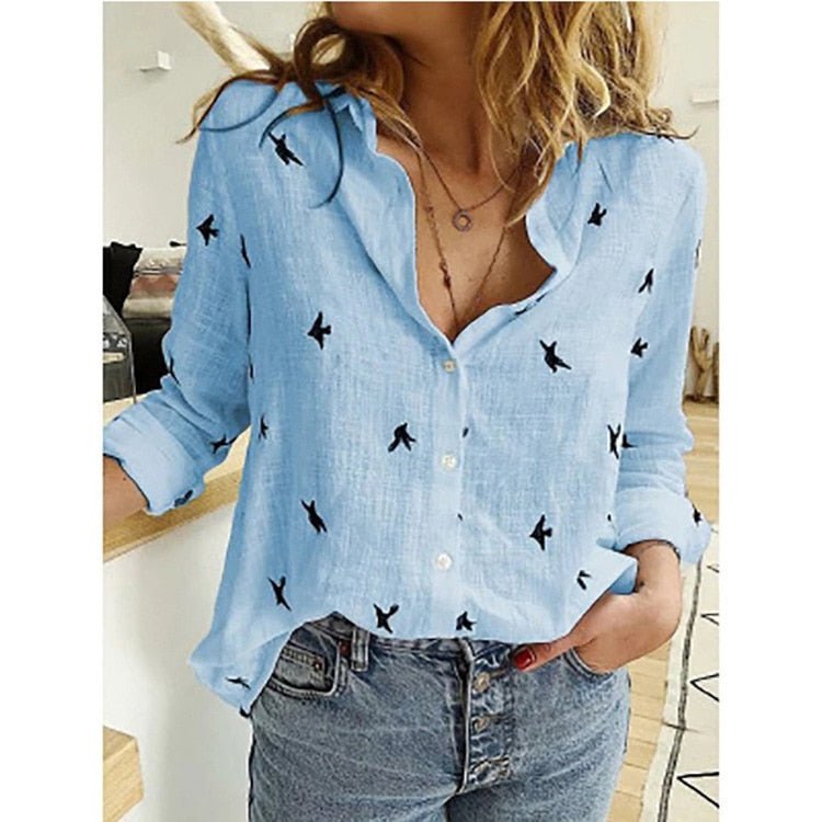 Sofia Blouse Lin Élégante Pour Femmes Polyvalente Tenue Décontractée Ou Professionnelle