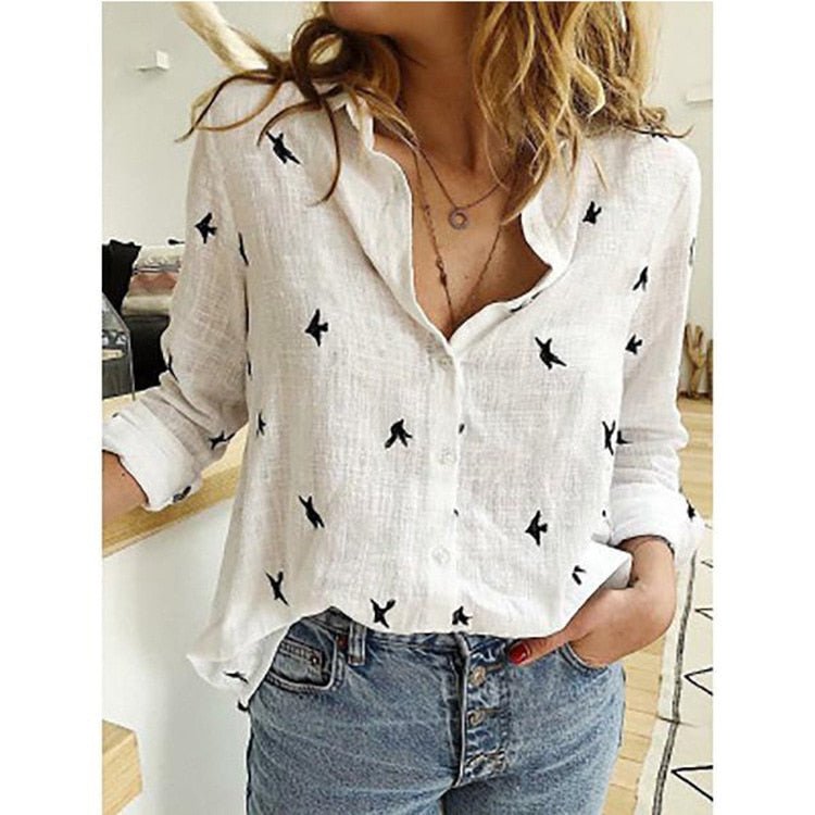 Sofia Blouse Lin Élégante Pour Femmes Polyvalente Tenue Décontractée Ou Professionnelle