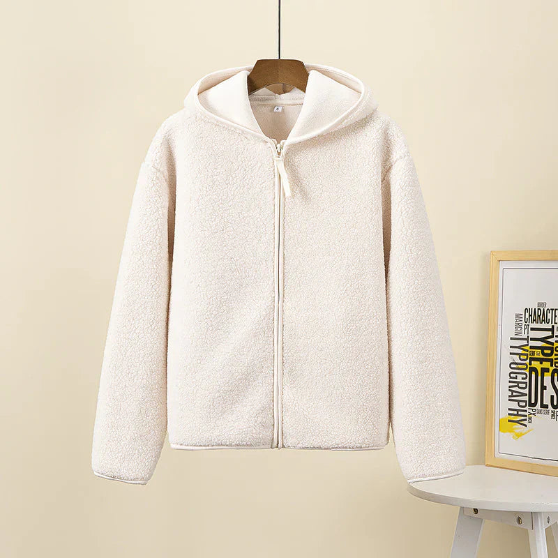 Amerie Damen Winterjacke aus weichem Sherpa