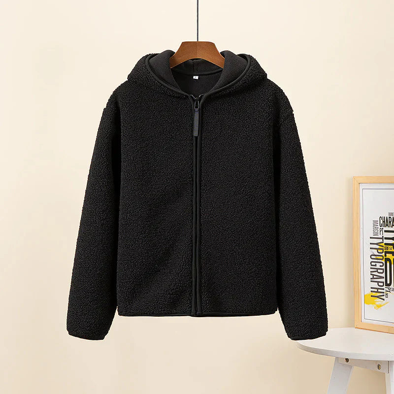 Amerie Damen Winterjacke aus weichem Sherpa