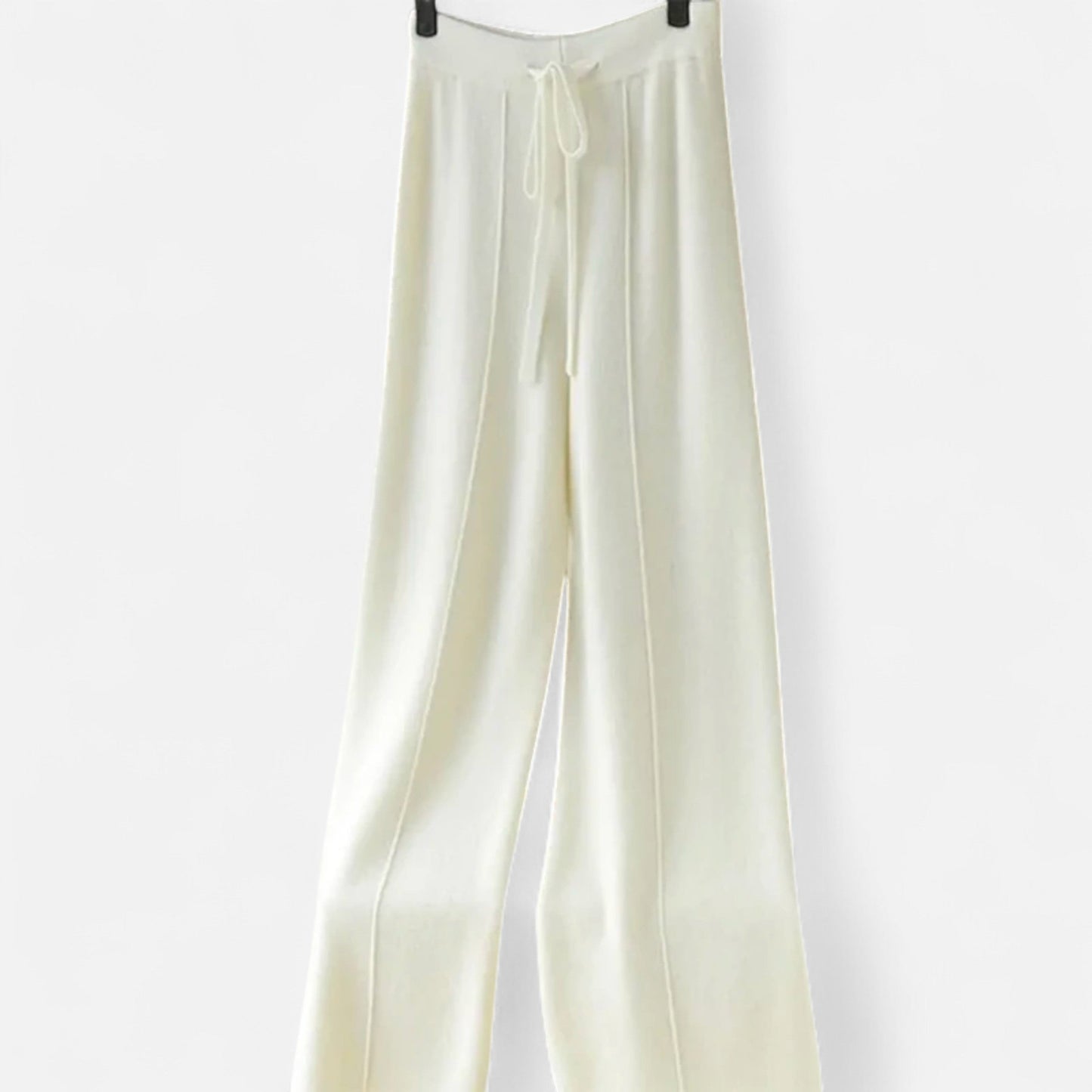 Isabel Pantalon Femme En Laine Classique À Jambe Large Confortable Pour Travail Et Quotidien