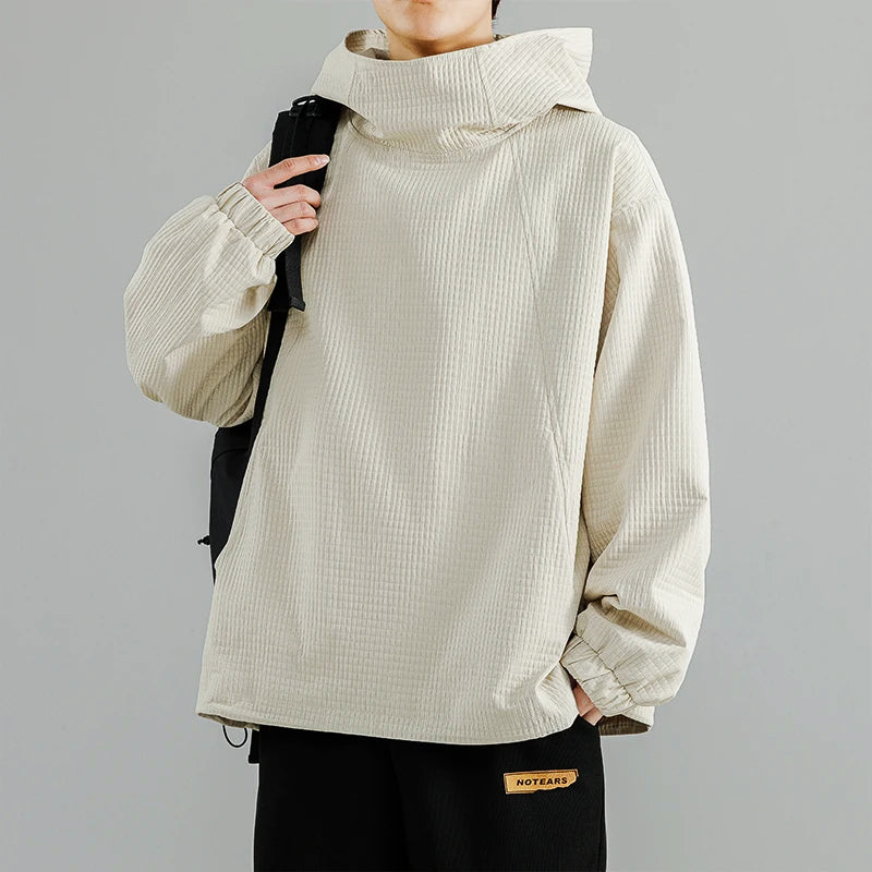 Sweat À Capuche Homme Draxen Silhouette Baggy Et Coupe Décontractée Pour Streetwear Oversize Par Amawinc