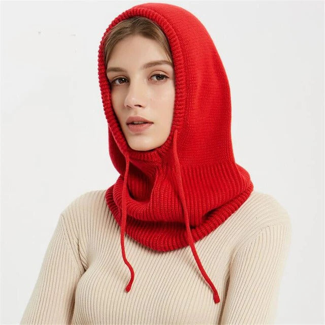 Bonnet Tricoté Hiver Chaud Avec Bord Rabatté Ajustable Pour Plus De Confort Et Protection Des Oreilles