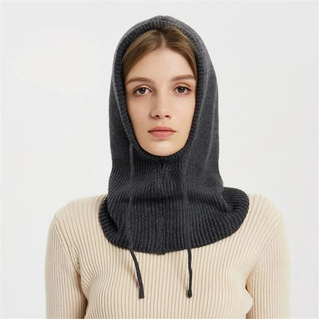 Bonnet Tricoté Hiver Chaud Avec Bord Rabatté Ajustable Pour Plus De Confort Et Protection Des Oreilles
