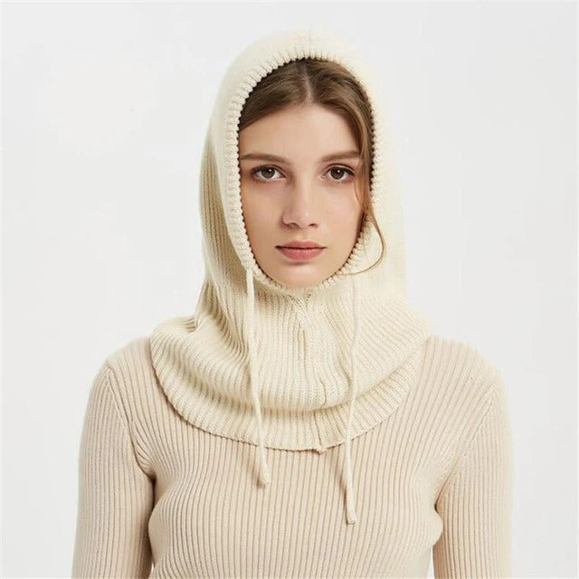 Bonnet Tricoté Hiver Chaud Avec Bord Rabatté Ajustable Pour Plus De Confort Et Protection Des Oreilles