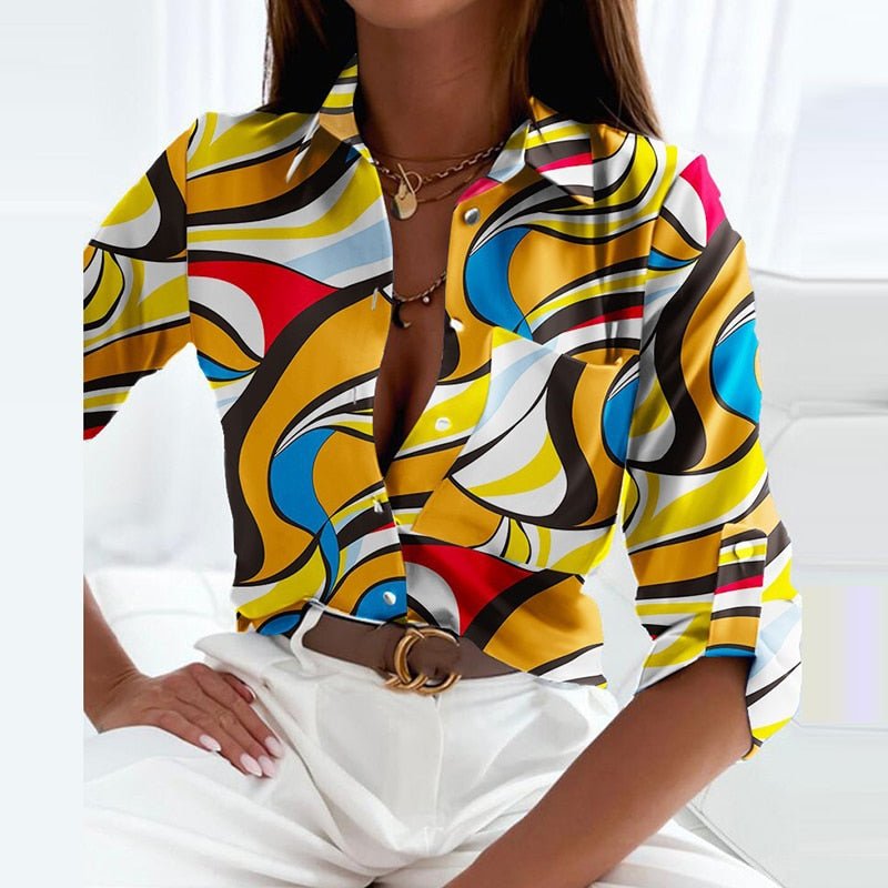 Elisa Blouse À Col Classique Élégante Et Confortable Pour Le Travail Et Les Occasions Spéciales