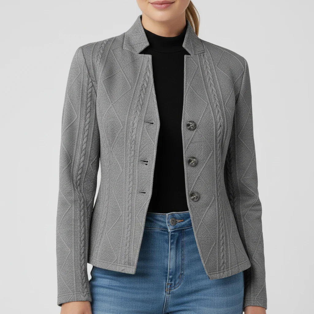 Veste Blazer Cintrée Amawinc Pour Femmes Moderne Bureau Confortable Et Élégante Pour Le Quotidien