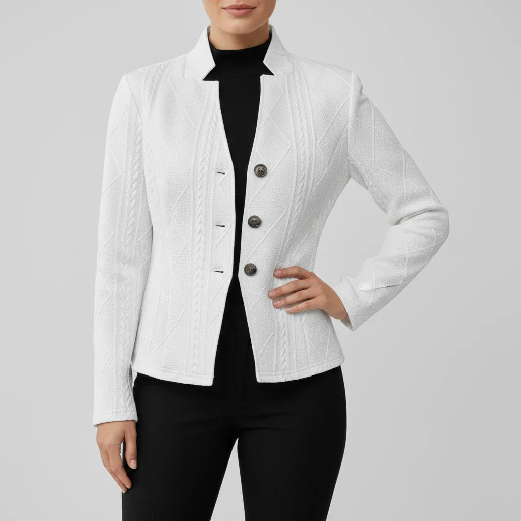 Veste Blazer Cintrée Amawinc Pour Femmes Moderne Bureau Confortable Et Élégante Pour Le Quotidien