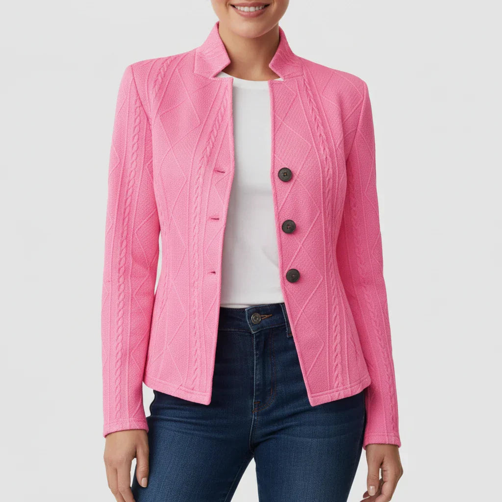 Veste Blazer Cintrée Amawinc Pour Femmes Moderne Bureau Confortable Et Élégante Pour Le Quotidien