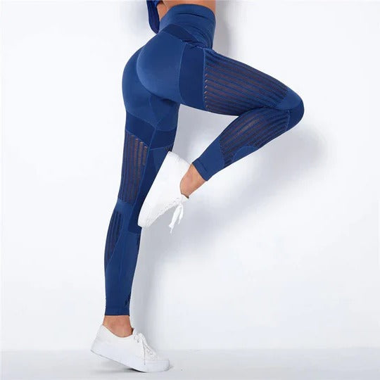 Leggings De Compression Anti Cellulite Femme Taille Haute Maintien Optimal Silhouette Contournee Et Texture Visuelle