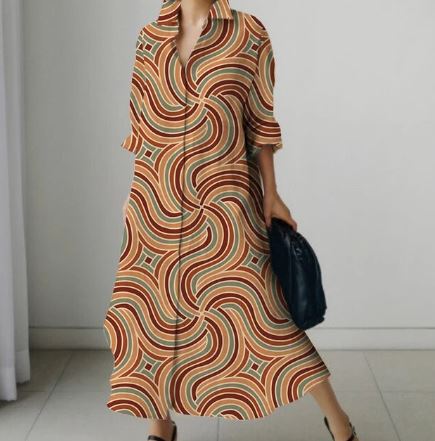 Damen-Hemdkleid Sarah: Elegant und stilvoll