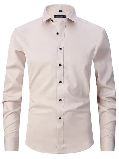 Chemise Homme Slim Fit À Boutonnage Amawinc Moderne Coupe Ajustée Pour Professionnels Et Décontractés
