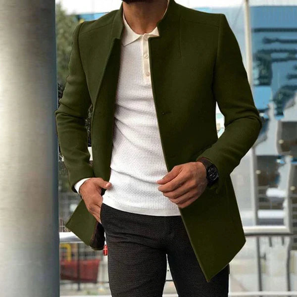 Veste Gabriel En Laine Mélangée Pour Homme Blazer Intemporel Élégant Pour Toutes Saisons Amawinc Collection